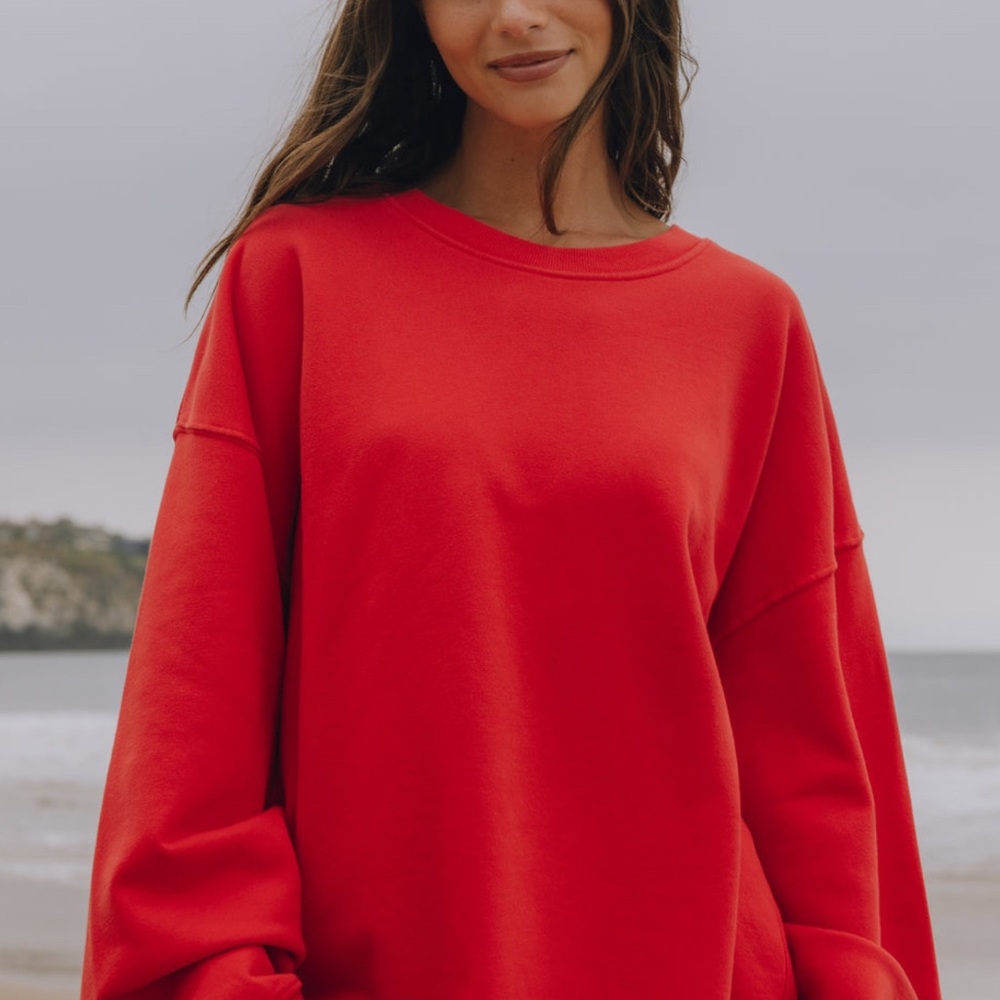 Daily Drills Red Sweater